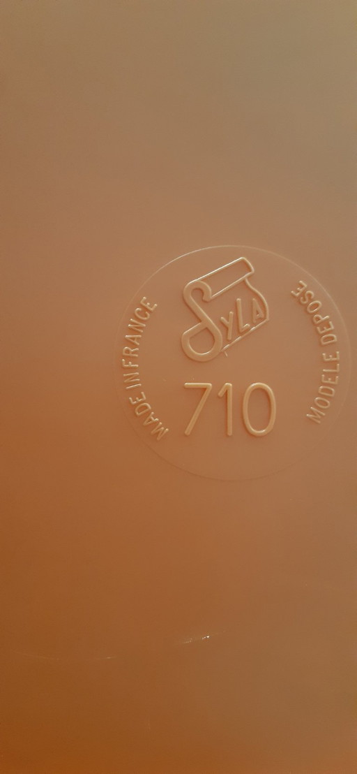 2 Spiegel Syla orange und blau