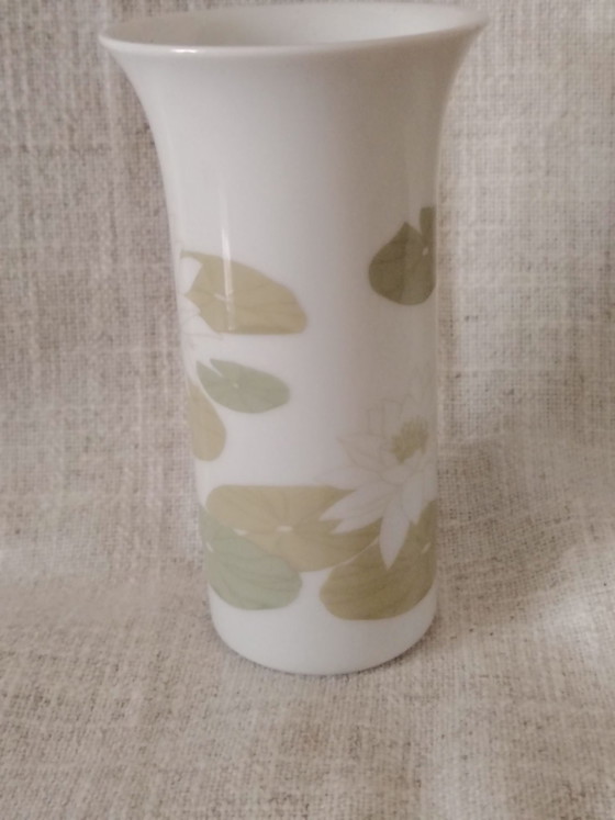 Rosenthal Arundo Seerose vaso in porcellana vintage, Vasi, Crema (foto 4 di 8)