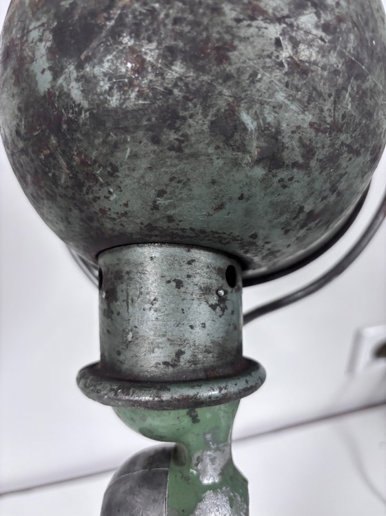 Unique Industrial Table Lamp (Vintage Jieldé Arm & Hinges) – Jielde, Metal (photo 3 of 15)