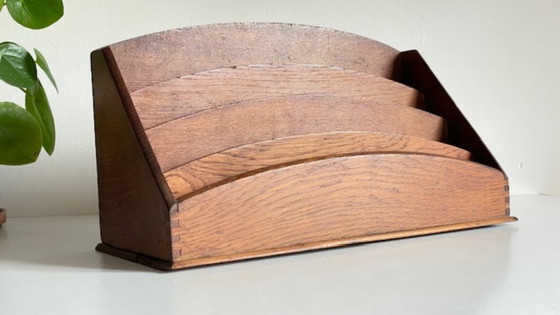 Image 1 of TRIEUR Porte-Courrier BUREAU Vintage