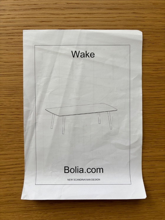 Image 1 of Mesa de centro de roble Bolia Wake
