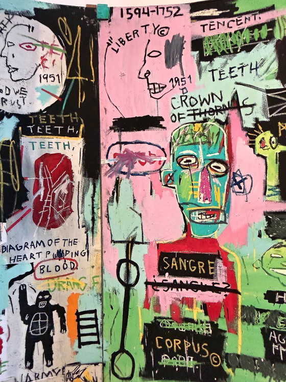 Image 1 of Jean Michel Basquiat (1960-1988), In het Italiaans, 1983, Copyright Estate of Jean Michel Basquiat, Licensed by Artestar New Yor