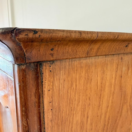 Antieke Eiken Biedermeier Meidenkast met Authentiek Pennenrek – Kledingkasten, Wood, Vintage (photo 12 of 15)