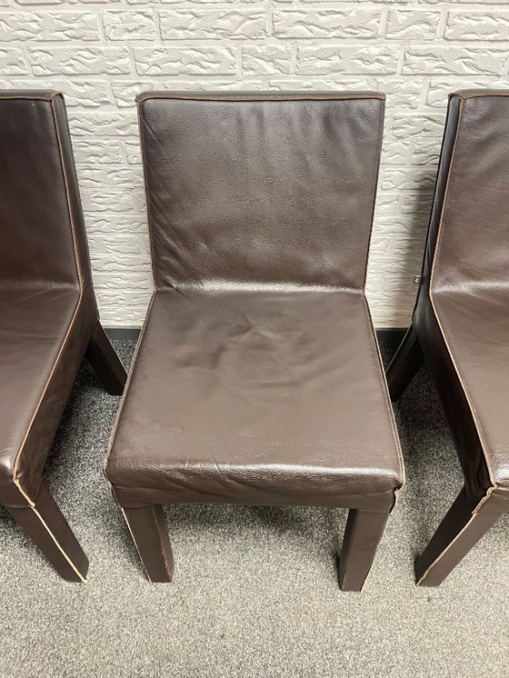 Image 1 of Set of 4 ‘SAAR’ chairs by Piet Boon