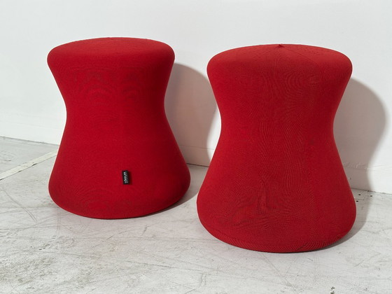 2x Löffler Fungo Ergonomische Kruk - Rood Breisel - ErgoTop - Duits Design – Krukjes, Textile (photo 2 of 5)