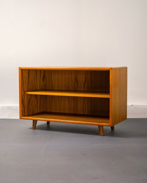 Estantería baja Mid Century de teca