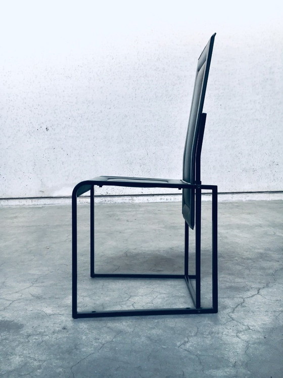 Image 1 of Postmodernes Architekturdesign, 10er-Set Esszimmerstühle, 1980er Jahre, Italien