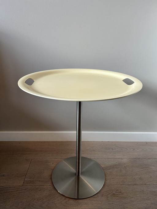 Alessi Op-Là By Jasper Morrison Side Table With Tray Ø48