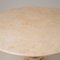 Italian Travertine and Brass Pedestal Dining Table by Marzio Cecchi for Studio Most, 1970s (photo 13 of 13)