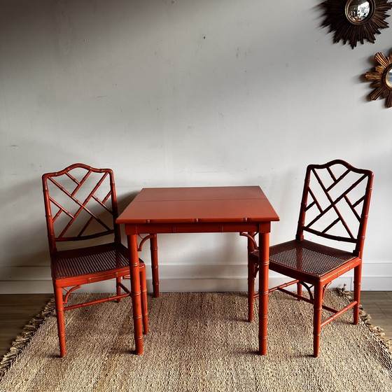 Image 1 of Sedie in bambù finto bambù Jonathan Adler