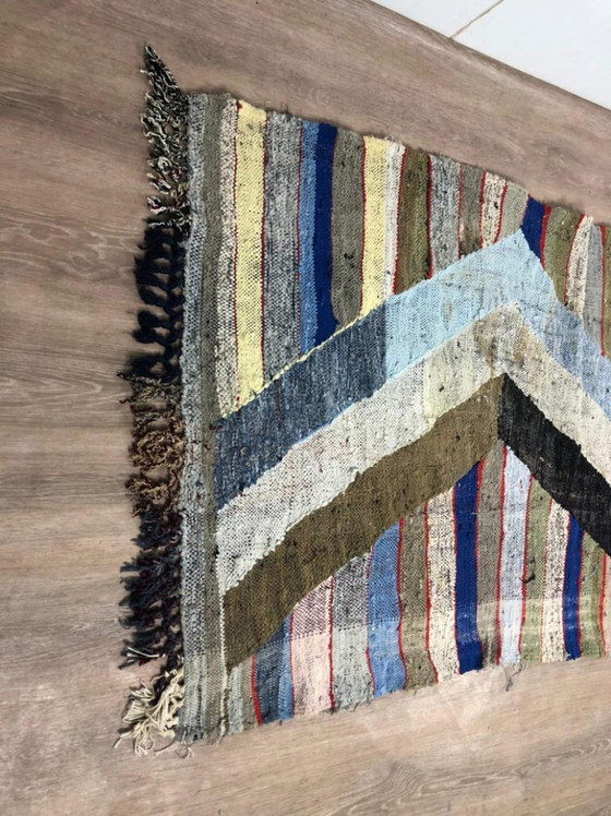 Image 1 of Marokkanischer Teppich, handwerklich, en laine, 250 x 100 cm