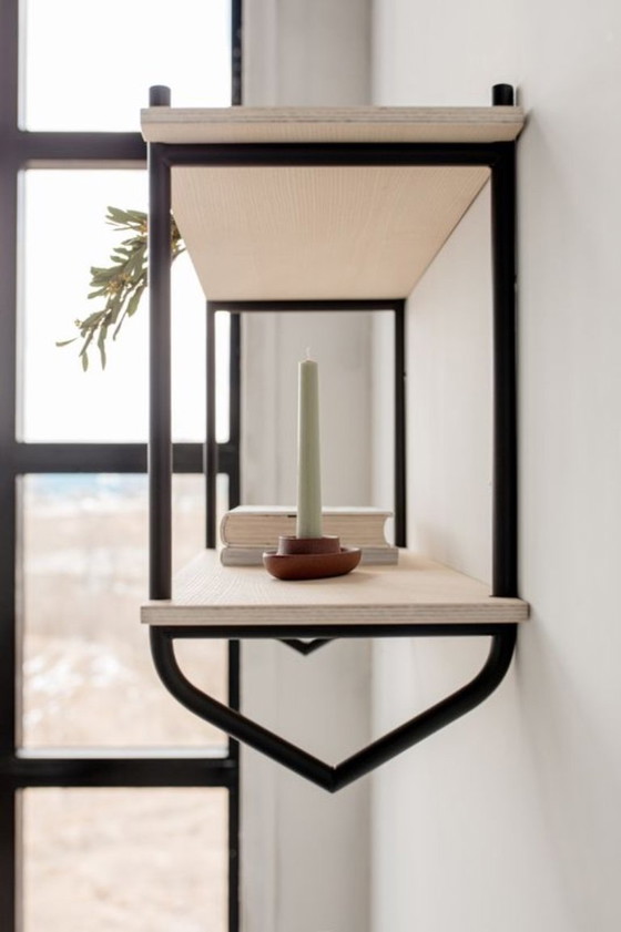Image 1 of Black Dessus Wall Shelf  from EMKO 