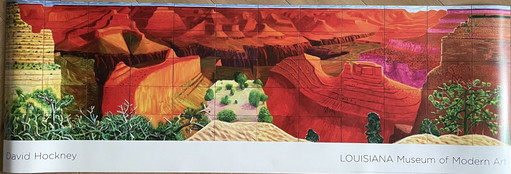 David Hockney, Un Grand Canyon più vicino, 1998, Copyright 2010 David Hockney
