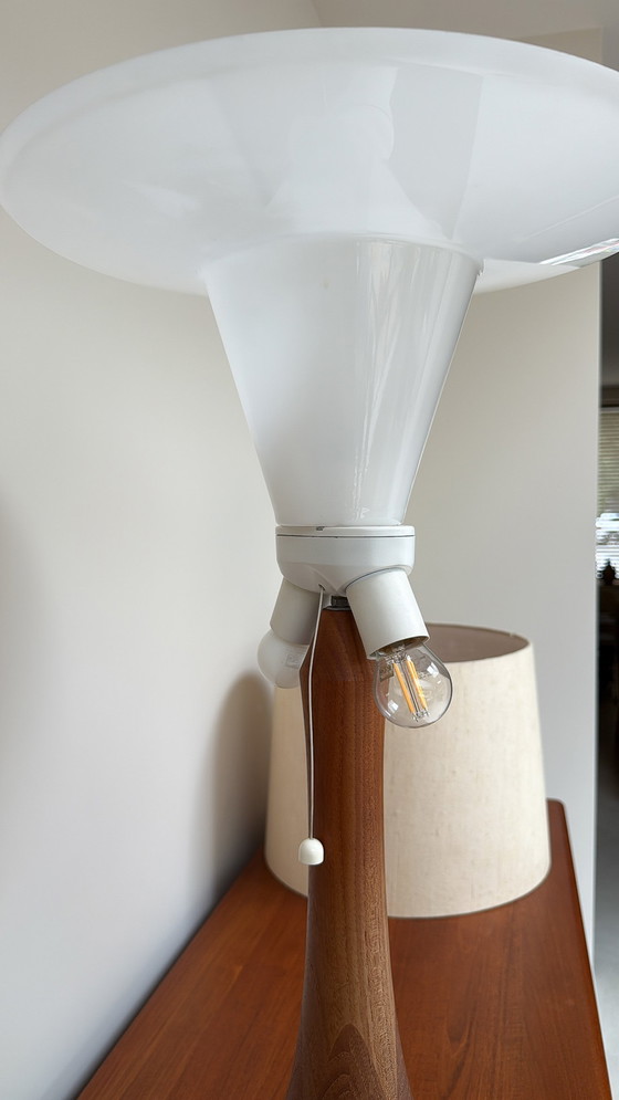 Image 1 of Lampada vintage in teak Houten Domus