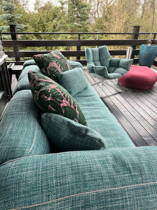 B&B Italia "Hybrid" design sofa 3-seater - outdoor highlight