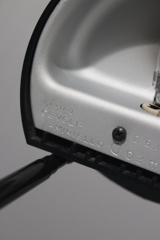 Image 1 of Lampada da scrivania alogena estensibile "Miriello" design Stefano Cevoli, anni '80