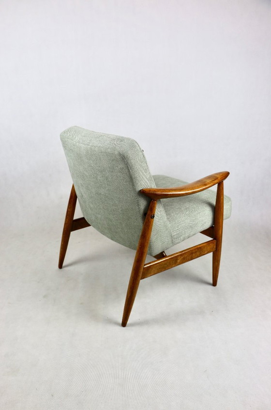 Image 1 of Fauteuil vintage GFM 300-202 vert, par J. Kedziorek, années 1970