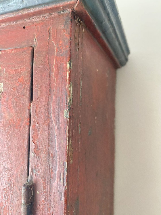 Image 1 of Wandschrank mit Glasfront im Stil eines Kuriositätenkabinetts