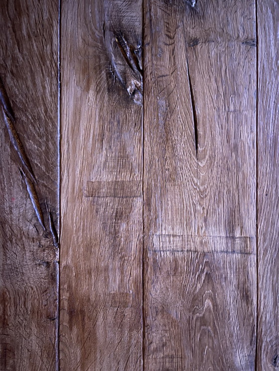 Image 1 of Rustic oak dining table. €795.00