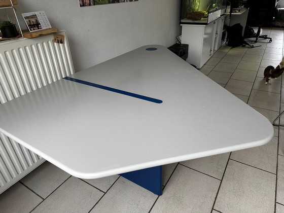 Image 1 of Tavolo/scrivania vintage “Kite” di Van Castelijn, Louk Straver, 1981.