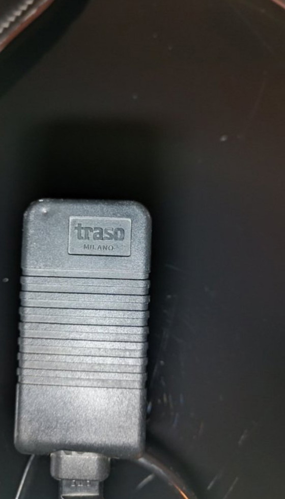 Image 1 of Lámpara de escritorio Cobra de cuero de Traso Milano 1988