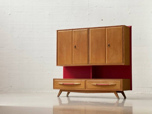Living room wall unit by Corta Multiform, Switzerland, 1950s