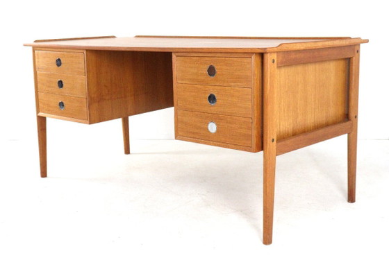 Dyrlund bureau gerestaureerd vintage teak – Wood (photo 15 of 18)