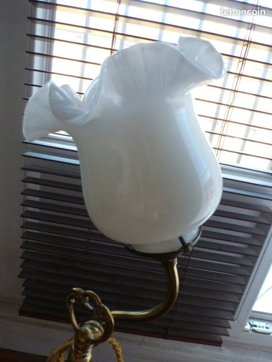 Image 1 of Opaline lamp