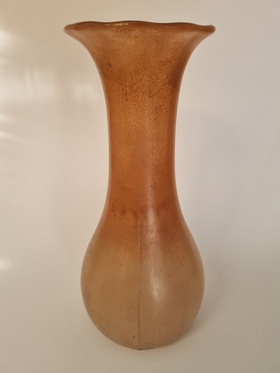 Image 1 of Beautiful Art Deco glass vase by Legras & Cie., circa 1920