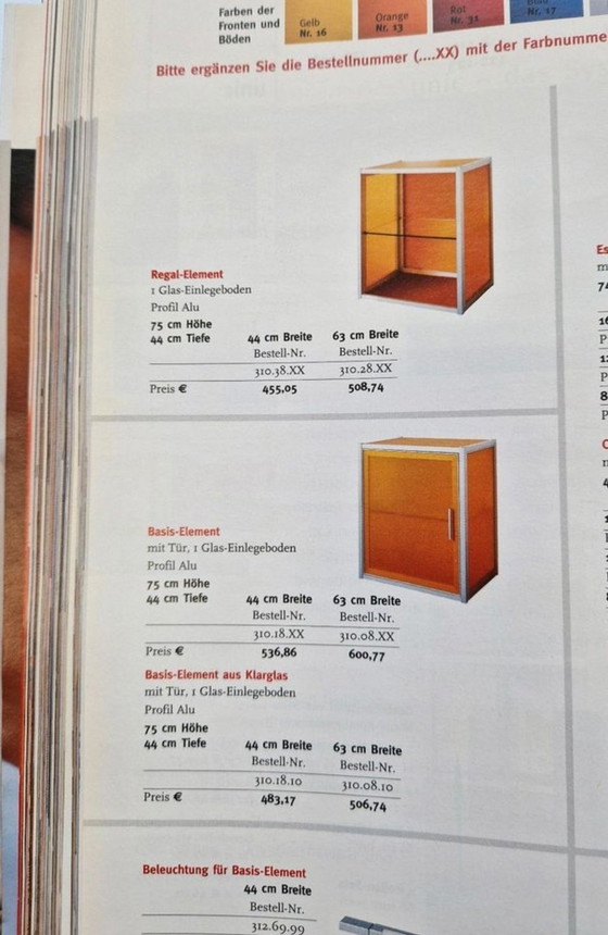 Image 1 of Flötotto UNIC furniture Shelf Cabinet Showcase Modules