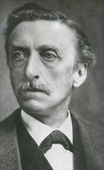 Charcoal drawing of Multatuli