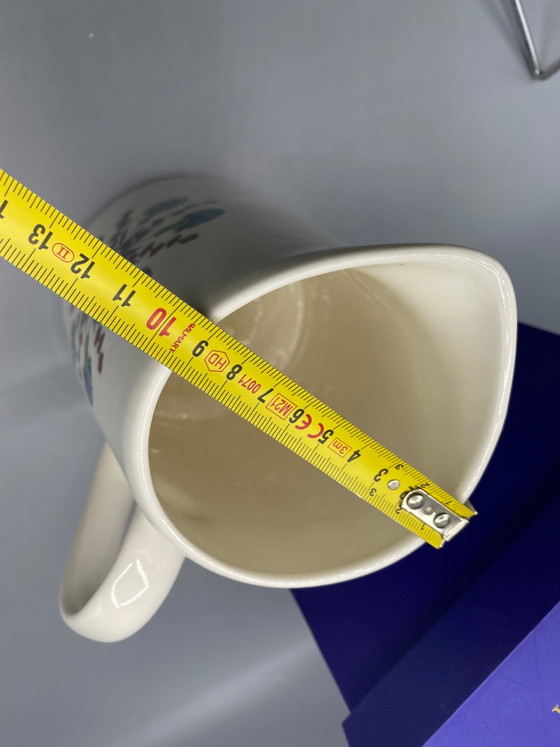 Grote Limoges porseleinen kan met veelkleurige bloemversiering – Manoï House – Decoratieve objecten, Porcelain (photo 4 of 6)