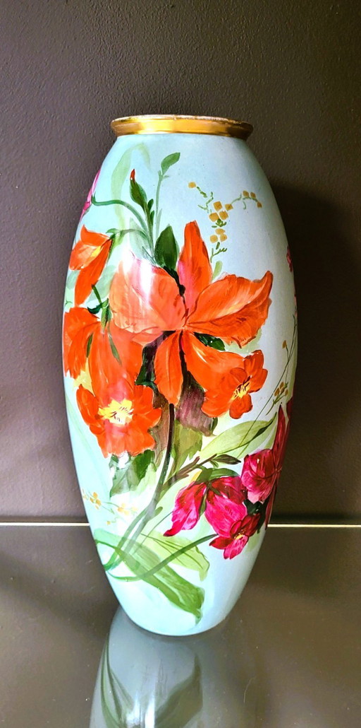 Grand Vase Limoges Bernardaud & Co 44cm