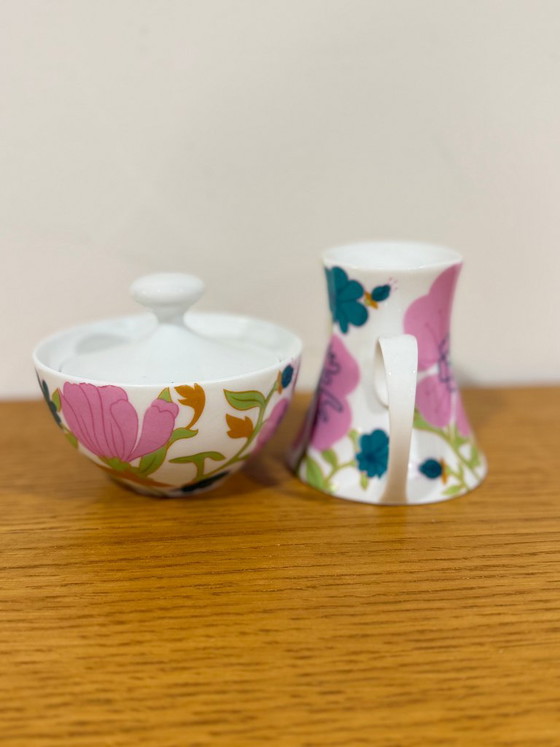 Vintage Bidasoa Porcelain Coffee Set - 12 Place Settings / 27 Pieces in Impeccable Condition - 1970s (photo 10 of 21)