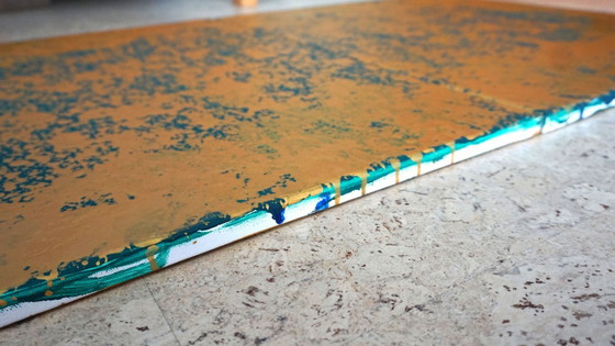 Image 1 of Jürgen Angeler - Green Golden Galaxy