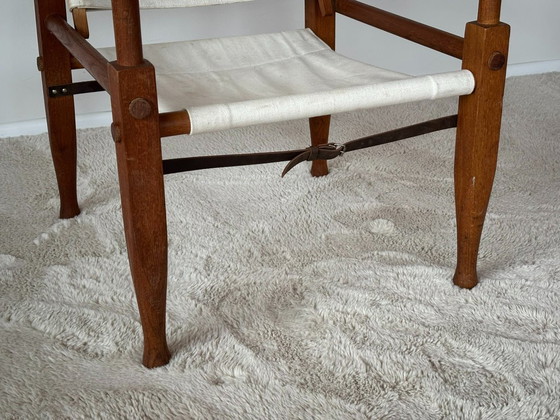 Image 1 of Poltrona Safari di Wilhelm Kienzle attribuita a Wohnbedarf, Svizzera, anni '50