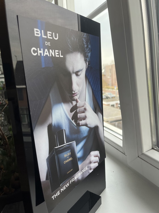 Image 1 of Bleu de Chanel vintage display