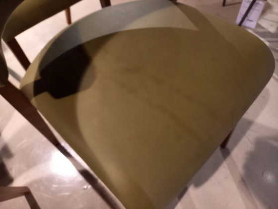 Juego de sillas Hulsta S500 color oliva (S/6) – Hülsta, Sillas de comedor (photo 8 of 10)