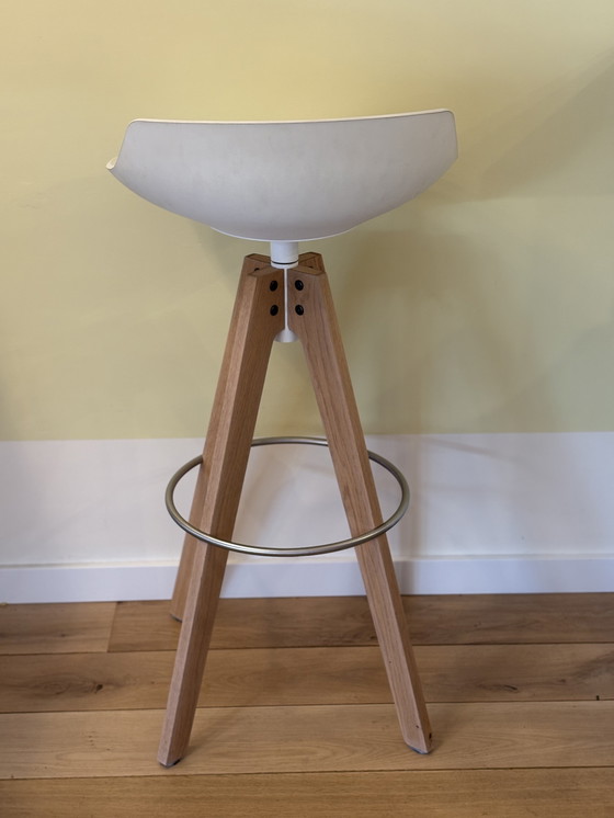 Image 1 of Mesa de bar La Palma Brunch con 4 taburetes de bar MDF Italia