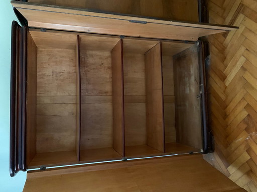 Art Deco Schrank, 1930er Jahre, 2er Set