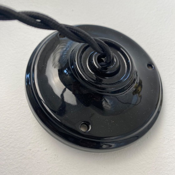 Image 1 of Vintage Art Deco XL hanglamp