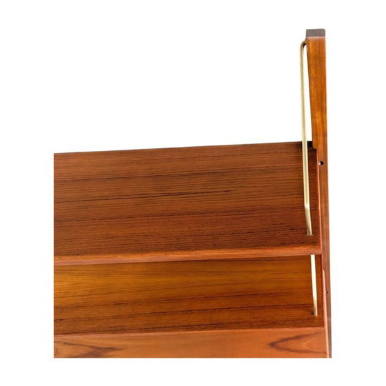Image 1 of Original Midcentury Poul Cadovius wall shelf Royal Cado 1960 Teak2
