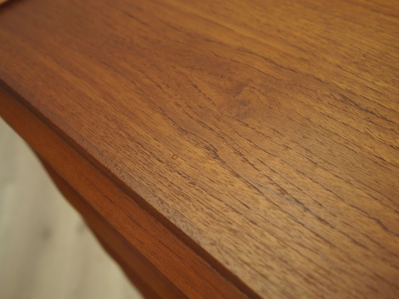 Danish teak tallboy chest of drawers from the 1960s – Wood (photo 11 of 11)