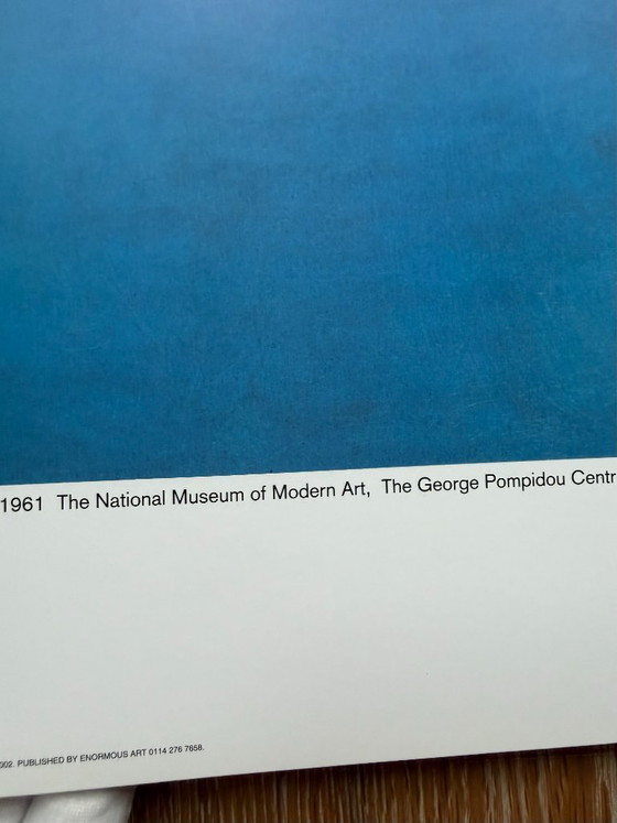 Joan Miró (1893–1983), Blau II, 1961, Nationalmuseum für Moderne Kunst, Centre Georges Pompidou, Paris, (photo 3 of 6)