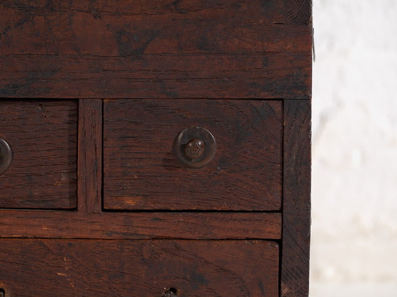 Antique Japanese box with drawers - Late Meiji Period (c. ) #25 – Chest of drawers, Wood (photo 34 of 40)