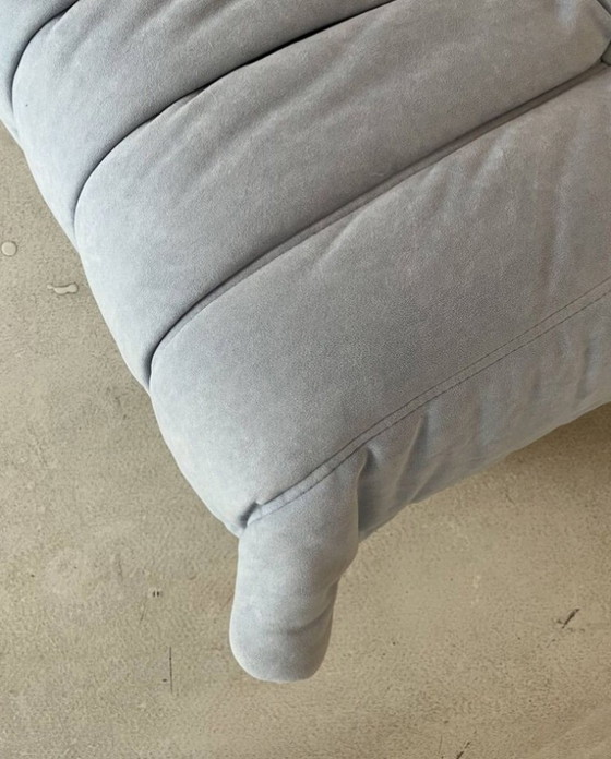 Image 1 of Togo-blauer Sessel von Michel Ducaroy für Ligne Roset