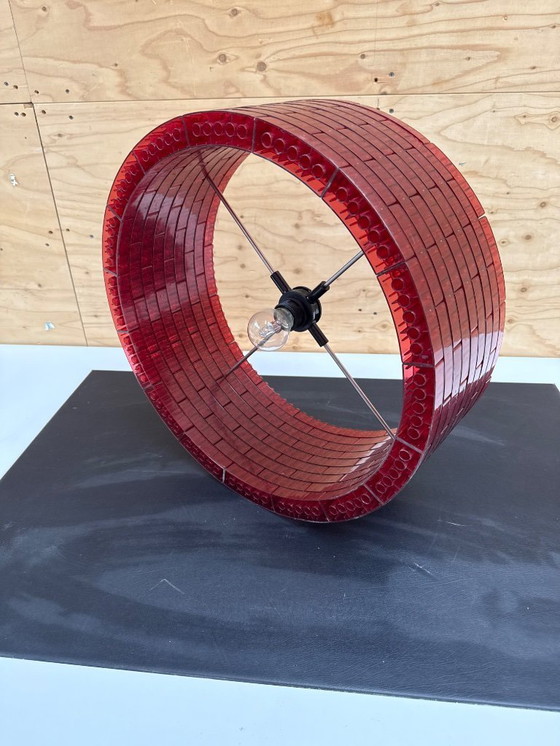 Image 1 of Lampada a sospensione unica con mattoncini Lego