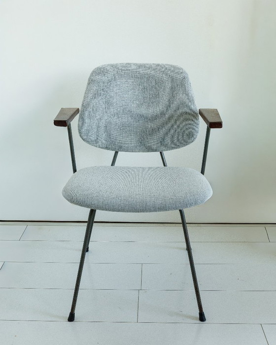 Image 1 of Chaise de salle à manger/bureau vintage Wim Rietveld