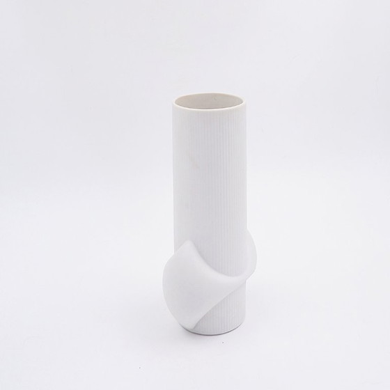 Image 1 of Vintage Op Art Relief Vase By Eschenbach, 1960s