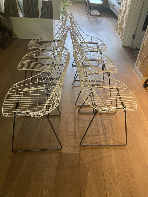 6 Pastoe sm05 Cees Braakman Wirechair Wire chair